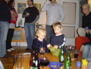 Middag i Bromma med vänner Dec 2003